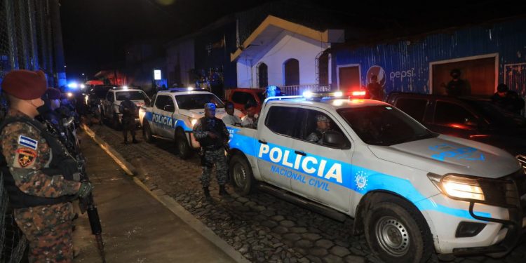 Autoridades Reportan 40 Pandilleros Capturados Durante Operativo Cerco