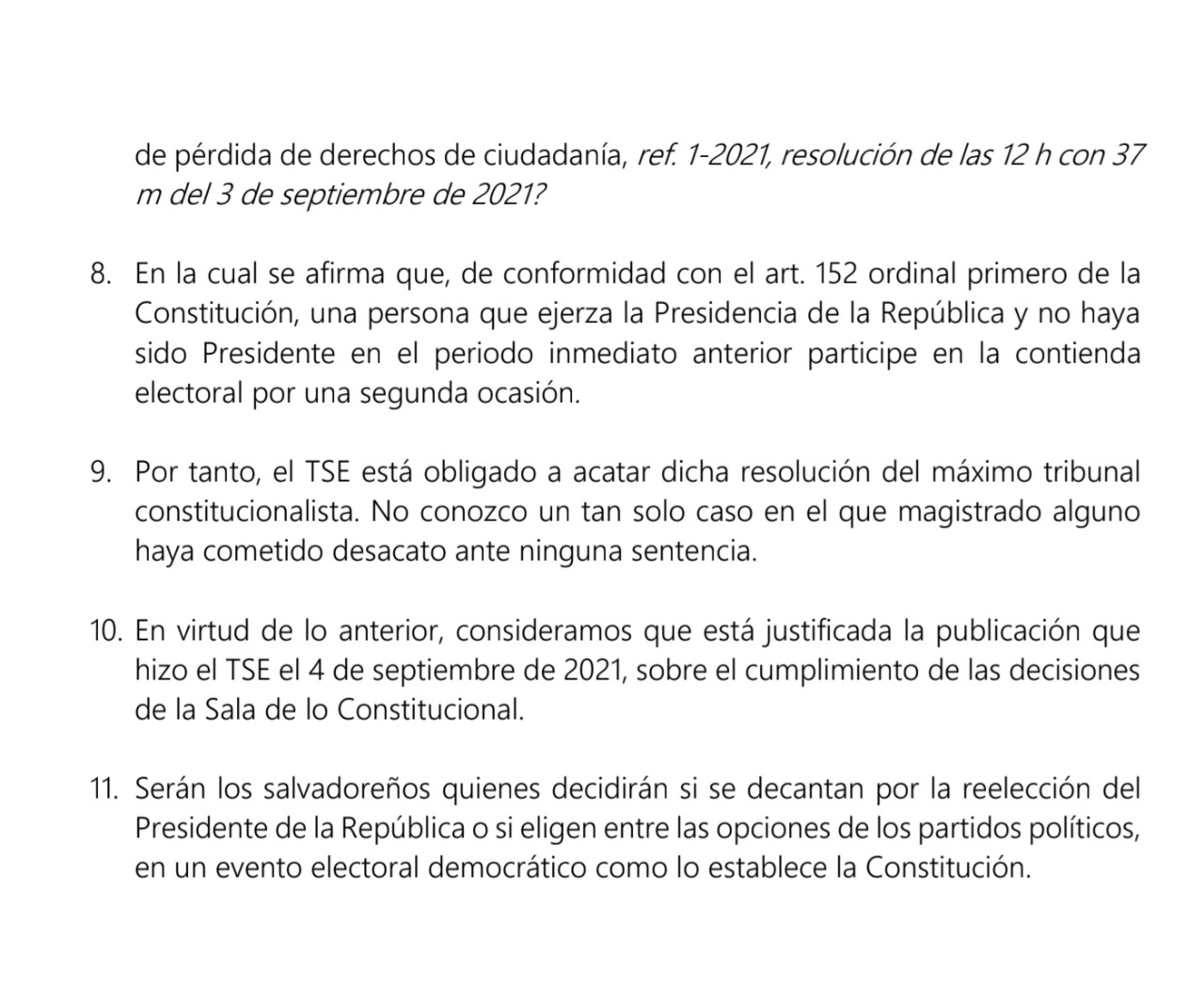 El TSE está obligado a acatar resolución de Sala Constitucional sobre