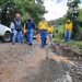Esperaron 30 años por  reparación de una calle principal