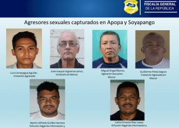 Fiscalía realiza operativo de captura contra más de 60 agresores sexuales