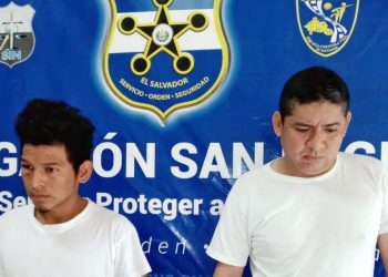Capturados por  hurtar en taller automotriz en San Miguel