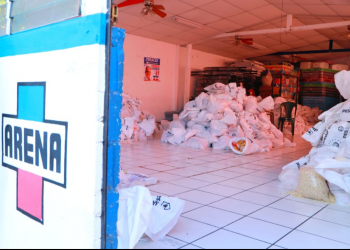 2,000 paquetes alimentarios robados estaban en sede de ARENA Ilopango