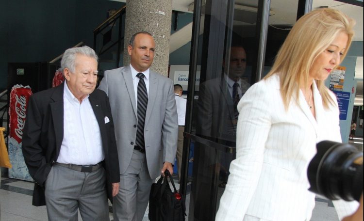 Contreras es procesado en los juzgados de San Salvador. Foto archivo cortesía Centros Judiciales.