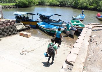 El muelle de la esperanza en Puerto Parada