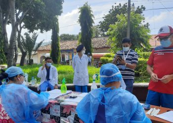 Realizan 300 pruebas covid-19 en Chapeltique