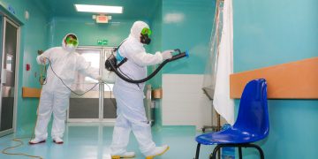 Salud buscará fondos para desinfectar hospitales públicos