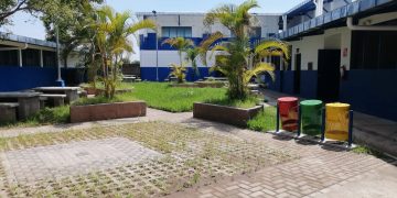 Reconstruyen escuela Cantón Ojo de Agua, en Usulután