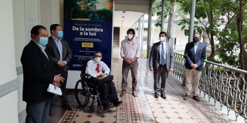 Los pintores de la paz y la campiña salvadoreña