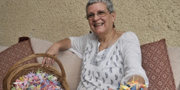 Mil grullas para un deseo: esperanza en medio de una pandemia