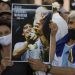 FOTOS / Los momentos más conmovedores frente al féretro de Diego Armando Maradona