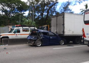Cinco lesionados en dos accidentes de tránsito