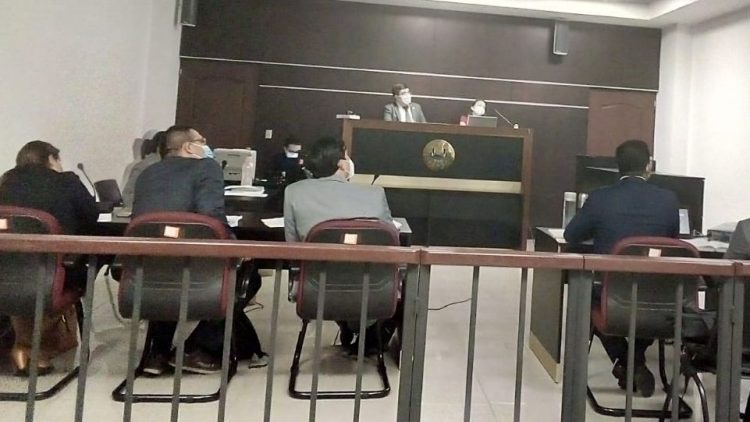 Audiencia en Cámara Ambiental. Foto/Juzgado.