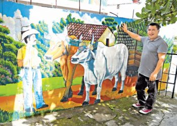 El artista que le pone color a Cuyultitán