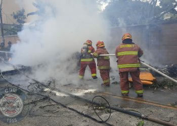 Avioneta que transportaba ayuda humanitaria se estrella en capital guatemalteca
