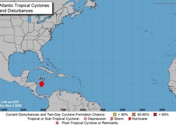 Huracán Eta se fortalece a categoría cuatro y amenaza a Centroamérica