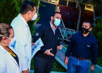 Autoridades verifican áreas de descanso para personal de salud