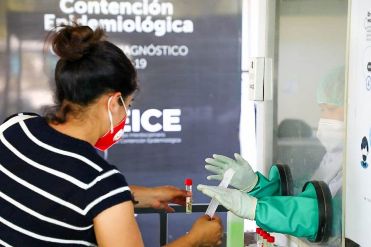 Muchos habitantes del municipio Jerusalén, en La Paz, se realizaron la prueba de la COVID_19.