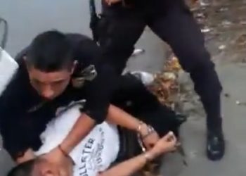 Fiscalía ordena detener a policía que agredió a hombre en colonia Costa Rica