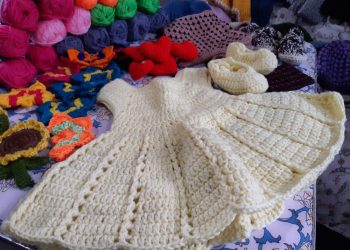 Ella es una salvadoreña que cambió su vida con el arte del croché