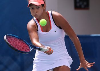 Valentina Cruz también cayó en dobles