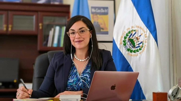 La embajadora Egriselda López ya se reunió de forma preliminar con el embajador de Eslovaquia para planificar las actividades. Foto cortesía
