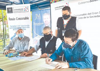 Capacitan a jóvenes con apoyo de Luxemburgo