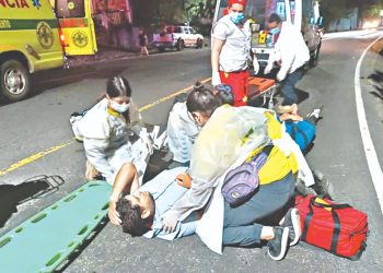Accidentes causan dos muertos y ocho lesionados