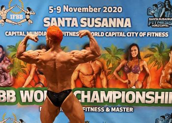 Yuri Rodríguez con quinto lugar en Mundial de Fisicoculturismo