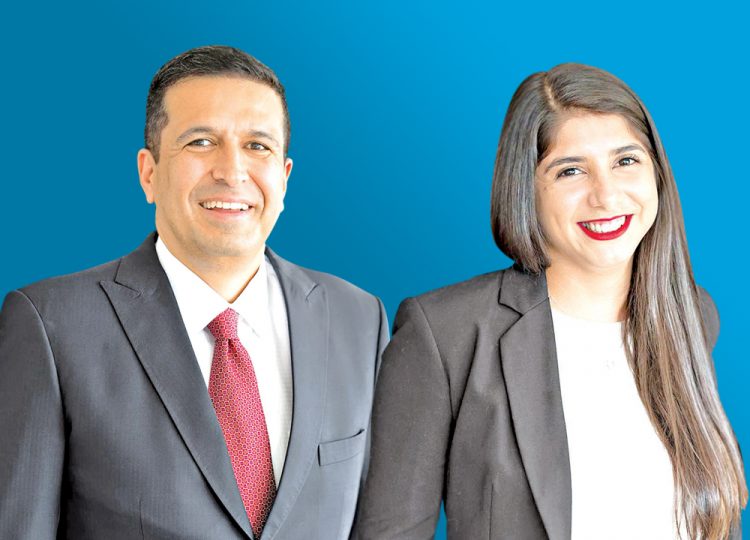 Luis Haug A., director de CID Gallup y Cristina Rodríguez V., analista de CID Gallup