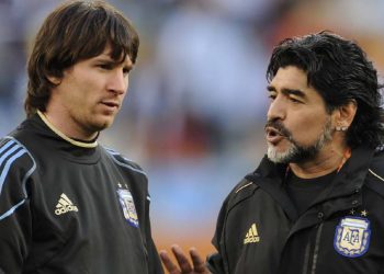 «El Diego es eterno»: así se despide Lionel Messi de Diego Maradona