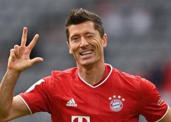 Robert Lewandowski, delantero del Bayern Munich, despide su perfecto año 2020 con una curiosa fotografía