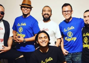 Escucha lo último de Sharon Salazar y Fiesta Frigüey, «Aquí y ahora»