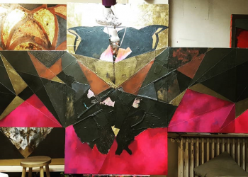Fotos: Pintor salvadoreño en Panamá expone su arte en la web