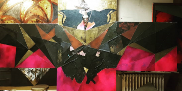 Fotos: Pintor salvadoreño en Panamá expone su arte en la web