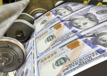 Estados Unidos emitió más dólares en 2020