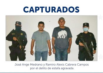 Capturan a estafadores que compraban productos a nombre de cooperativa en Sonsonate