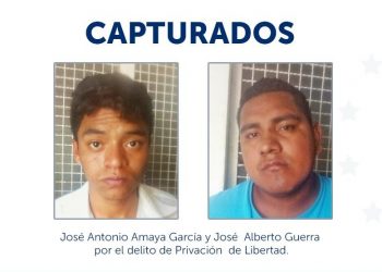 Capturan a presuntos pandilleros que intentaron secuestrar a dos personas en San José Villanueva