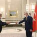Embajador de El Salvador, Agustín Vásquez Gómez, entrega cartas credenciales a presidente de Turquía