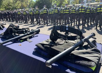 Futuros policías realizan controles vehiculares en diferentes puntos de El Salvador