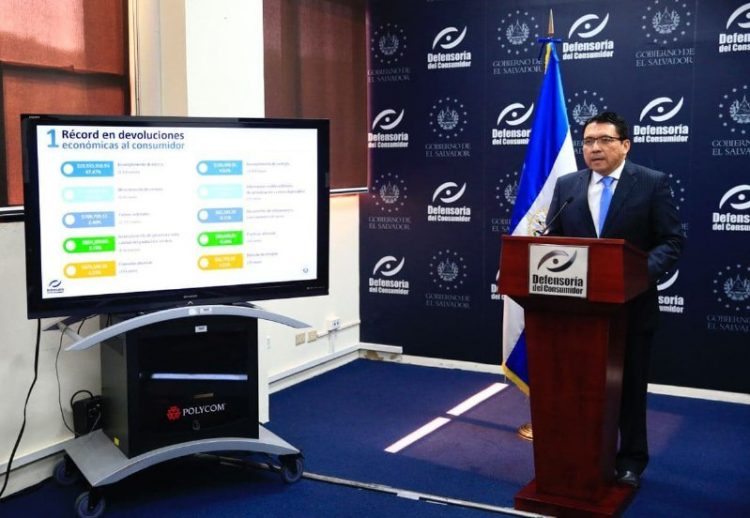 Ricardo Salazar, presidente de la institución durante el evento.