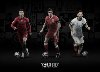 Lewandowski, Messi y Ronaldo finalistas del premio The Best de la FIFA