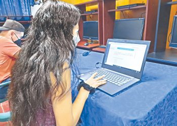 Jóvenes de San Miguel y Morazán se sumaron a la prueba AVANZO