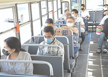 Transporte destaca la reducción de extorsiones en El Salvador