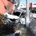 Pareja que discutía mientras conducía en carretera se accidenta en Santa Tecla