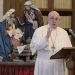 Primera aparición del Papa Francisco tras ausentarse debido a una ciática