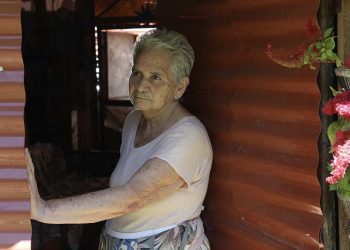 Doña Amelia lleva 62 años viviendo en El Espino