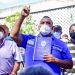 Sector transporte realiza caravana para apoyar al Gobierno de El Salvador
