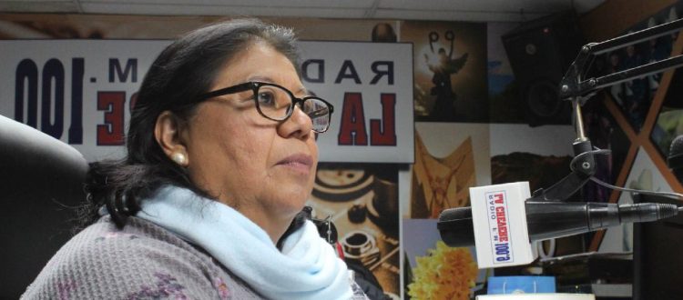 Sandra Martínez, candidata a diputada por La Libertad. Foto/ Cortesía.