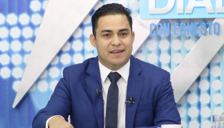 Henry Flores, candidato a alcalde de Santa Tecla por el partido Nuevas Ideas. Foto/ Cortesía