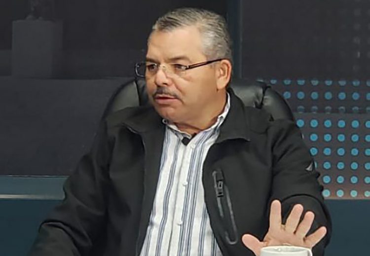 Nelson Guardado, presidente de GANA, fue invitado al programa Encuentros de TVX. / FOTO: Cortesía